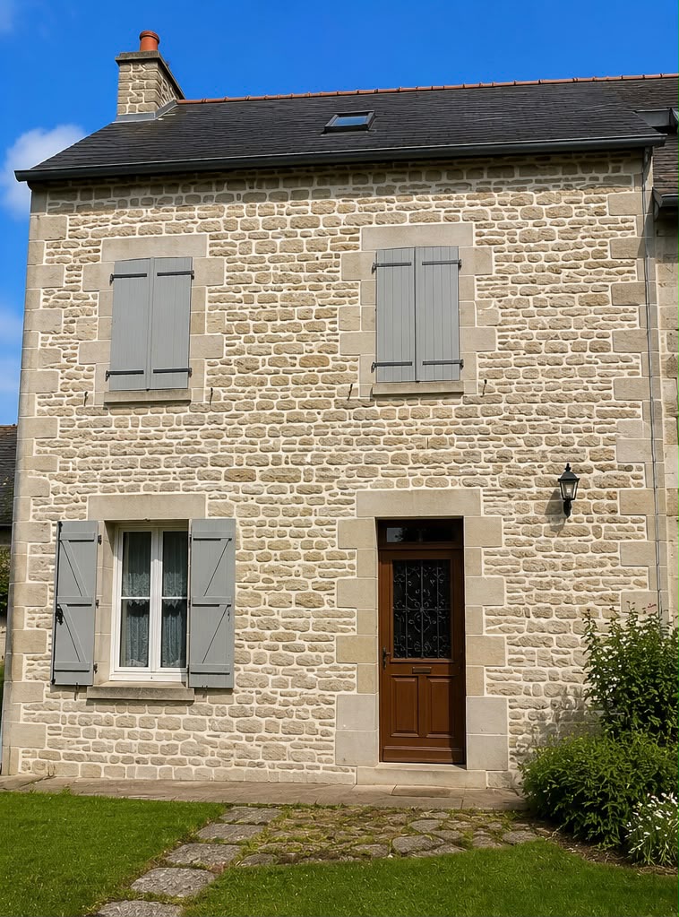 Joint de pierre après rénovation